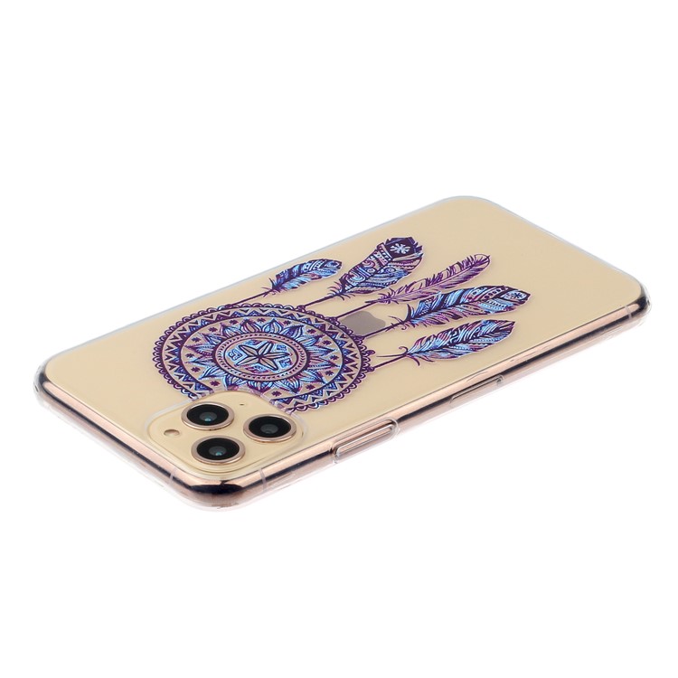 Cas D'impression De Motif De Téléphone De TPU Pour IPhone 11 Pro Max 6,5 Pouces - Attrapeur De Rêves-4