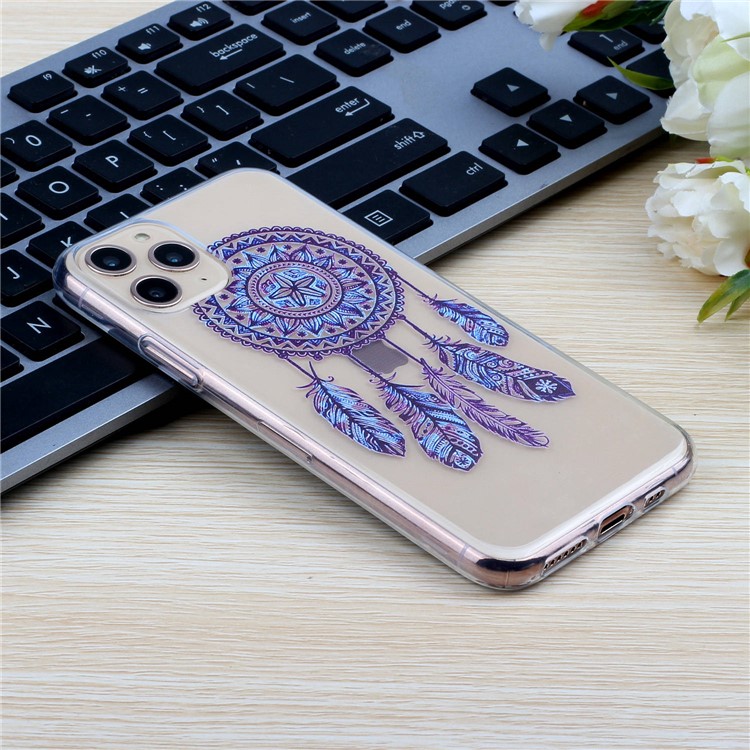 Cas D'impression De Motif De Téléphone De TPU Pour IPhone 11 Pro Max 6,5 Pouces - Attrapeur De Rêves-8