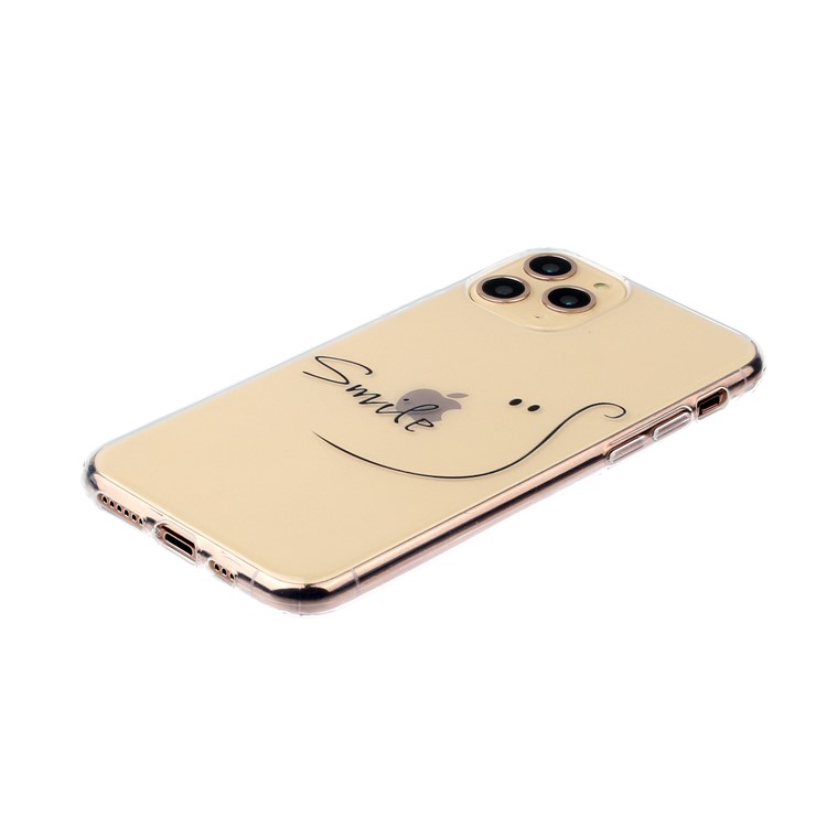 Caja Del Teléfono De La Impresión Del Patrón De TPU Para El Iphone 11 Pro Máximo De 6,5 Pulgadas - Sonreír-3