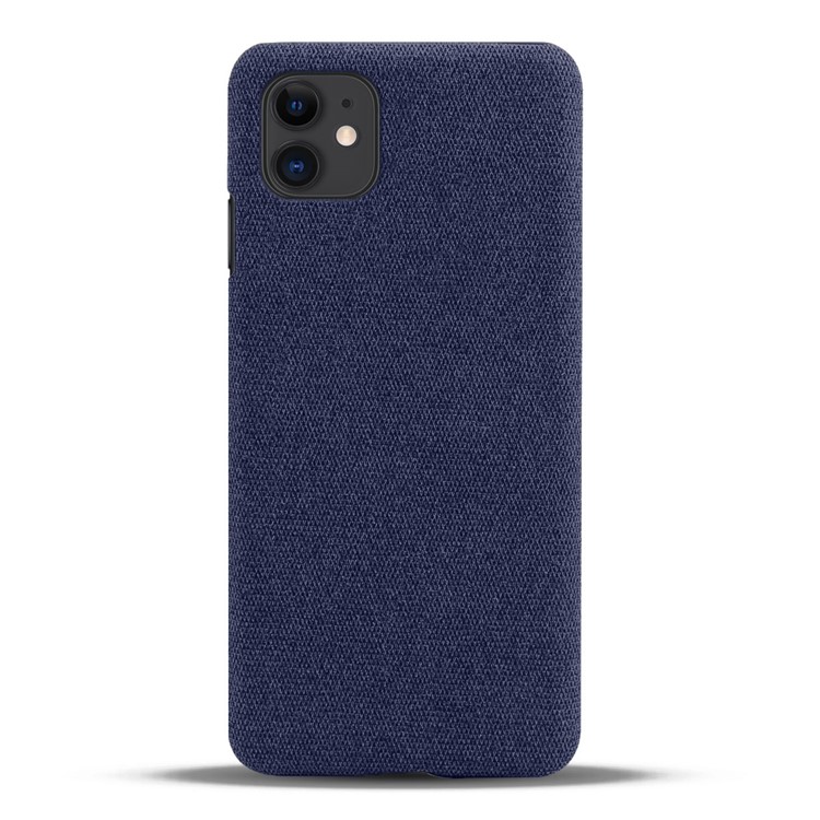 PC Caixa Do Telefone Móvel Pano + Cobertura Para Iphone 11 6,1 Polegadas - Azul-3