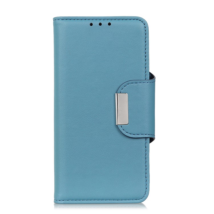 Multiple Card Slots Stand Leather Wallet Phone Case for iPhone 11 6.1-inch - Baby Blue-2