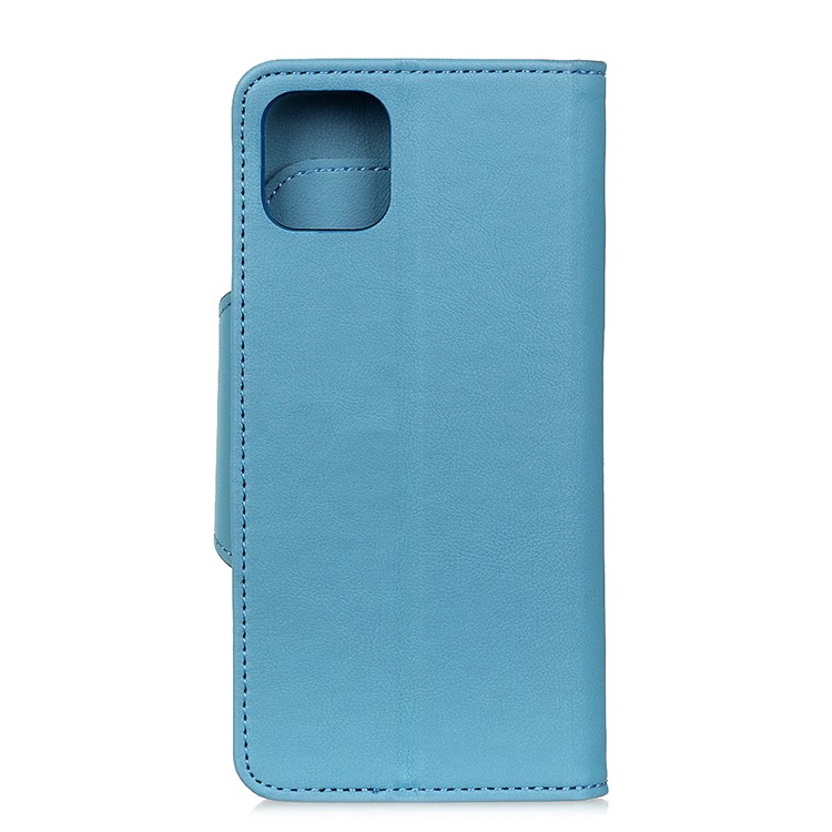 Multiple Card Slots Stand Leather Wallet Phone Case for iPhone 11 6.1-inch - Baby Blue-3