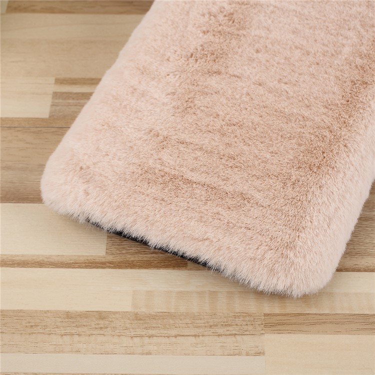 Soft Fur + TPU Phone Casing for iPhone 11 Pro 5.8-inch - Khaki-3