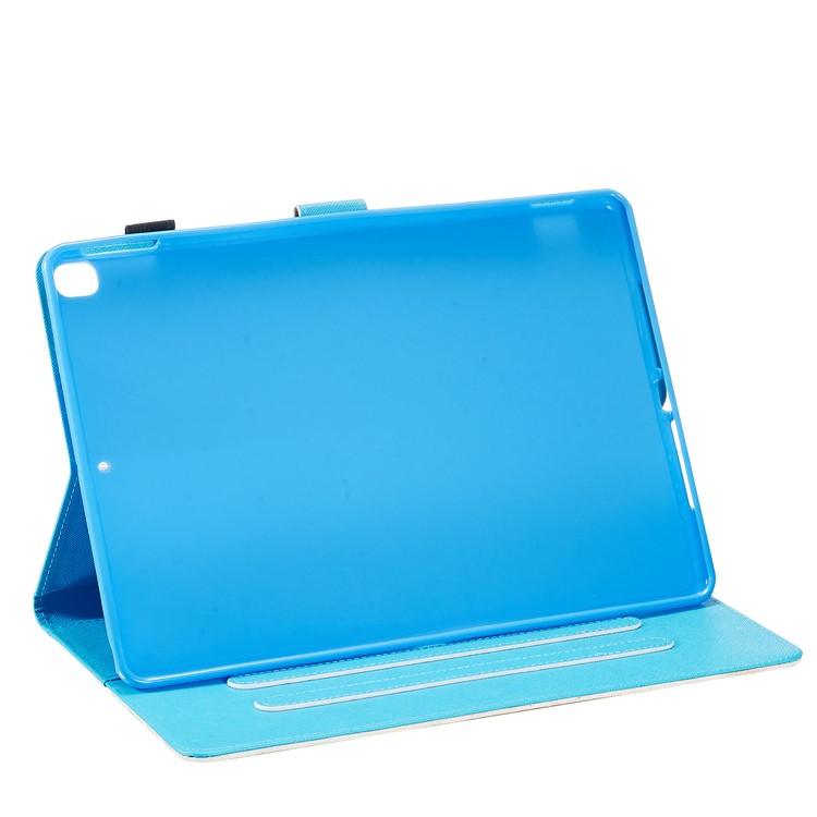 3D-Muster PU-Leder Standplatz Fall Shell Tablette Druck Für Ipad 10.2 (2019) - Turm-7