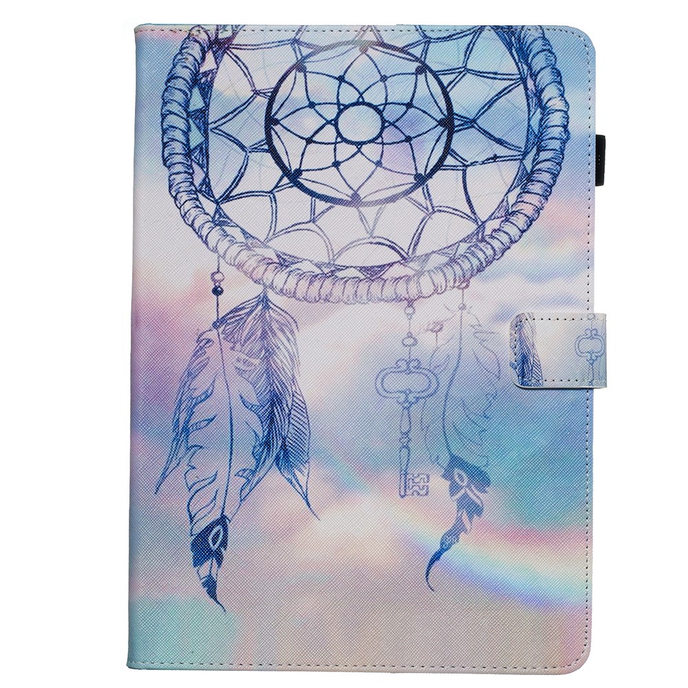 Pattern Printing Leather Wallet Stand Tablet Case for iPad 10.2 (2019) - Dream Catcher-2