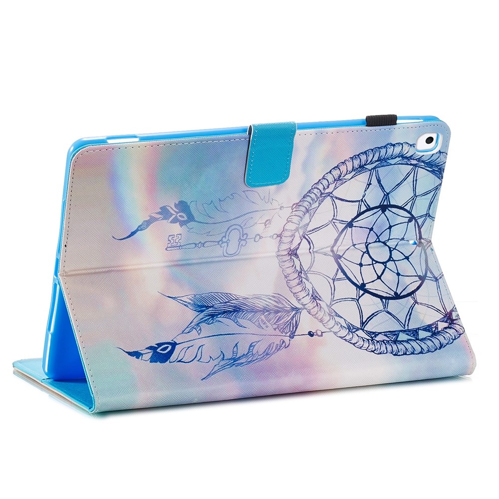 Pattern Printing Leather Wallet Stand Tablet Case for iPad 10.2 (2019) - Dream Catcher-8
