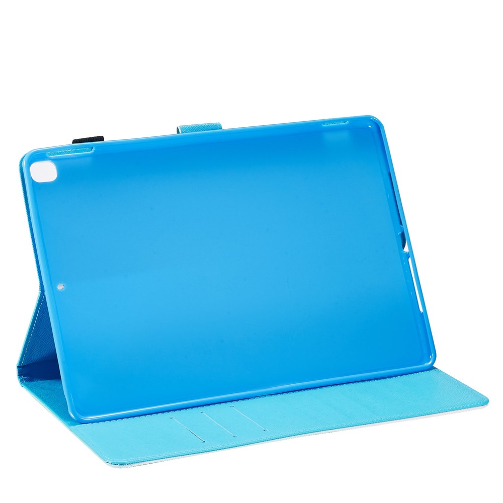 Pattern Printing Leather Wallet Stand Tablet Case for iPad 10.2 (2019) - Spun Sugar-7
