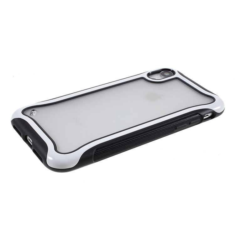 3 in 1 PC + TPU Stylish Casing Cell Shell for iPhone XR 6.1 inch - White-3
