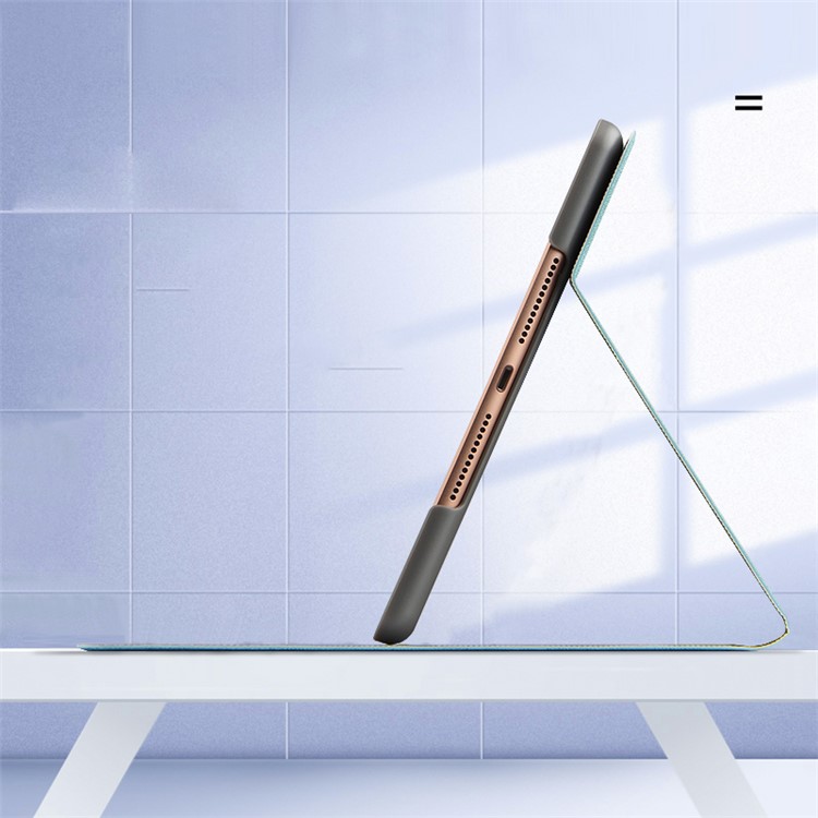 Hirschabdruck Skin Ultra-dünn PU Leder + PC Tablet Celling Shell Für Ipad 10.2 (2021)/(2020)/(2019) - Grün-6