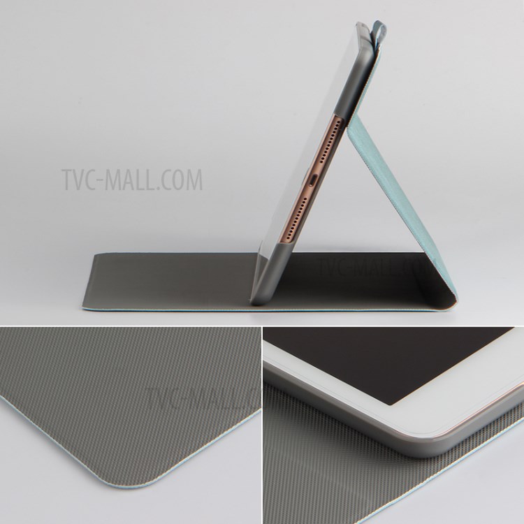 Deer Imprint Skin Ultra-thin PU Leather + PC Tablet Casing Shell for iPad 10.2 (2019) - Green-7