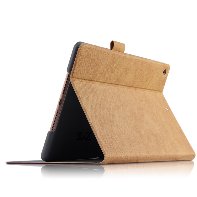 Deer Imprint Skin Ultra-thin PU Leather + PC Tablet Casing Shell for iPad 10.2 (2019) - Brown-4