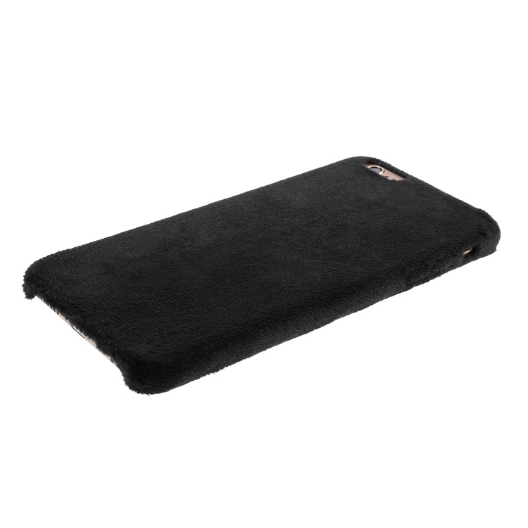 Plüsch Beschichtet TPU Schutztelefonkasten Für Iphone 6S / 6 4,7-Zoll- - Schwarz-5