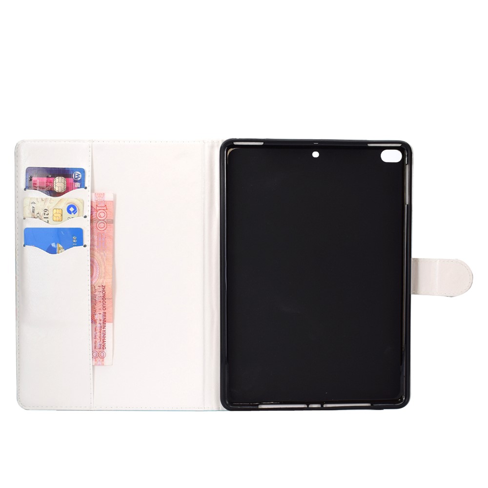 estuche de tableta de cuero de patrones para ipad 10.2 (2021)/(2020)/(2019) / ipad pro 10.5 pulgadas (2017) / ipad air 10.5 pulgadas (2019) - espacio