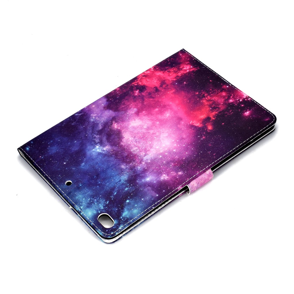 estuche de tableta de cuero de patrones para ipad 10.2 (2021)/(2020)/(2019) / ipad pro 10.5 pulgadas (2017) / ipad air 10.5 pulgadas (2019) - espacio