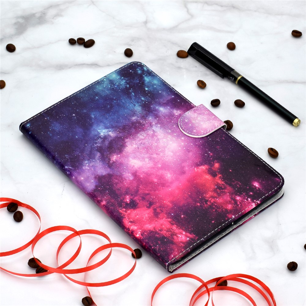 Pattern Leather Tablet Case for iPad 10.2 (2019) / iPad Pro 10.5-inch (2017) / iPad Air 10.5-inch (2019) - Space-7