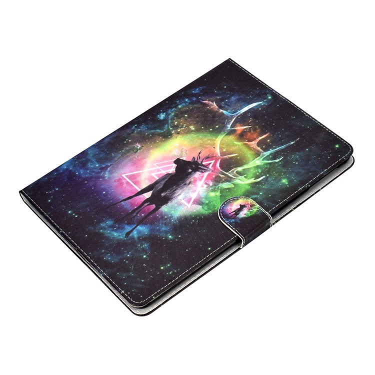 Pattern Leather Tablet Case for iPad 10.2 (2019) / iPad Pro 10.5-inch (2017) / iPad Air 10.5-inch (2019) - Elk-5