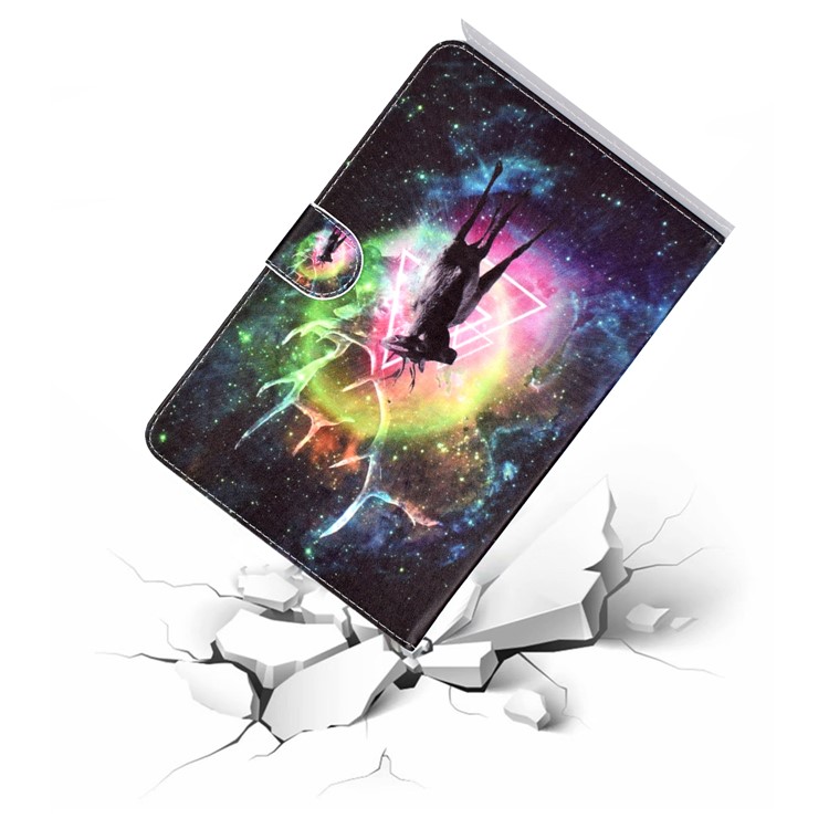 Pattern Leather Tablet Case for iPad 10.2 (2019) / iPad Pro 10.5-inch (2017) / iPad Air 10.5-inch (2019) - Elk-9
