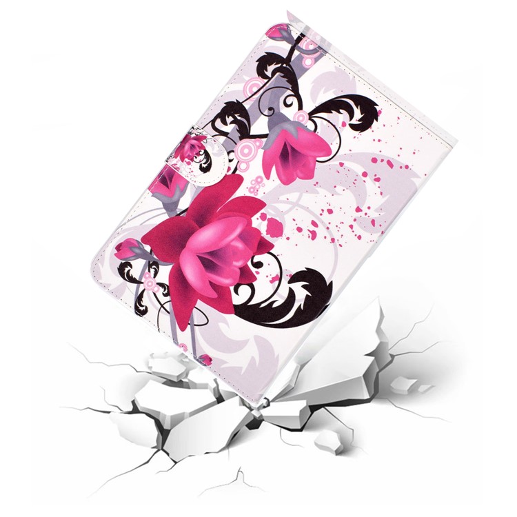 Pattern Leather Tablet Case for iPad 10.2 (2019) / iPad Pro 10.5-inch (2017) / iPad Air 10.5-inch (2019) - Flower-9