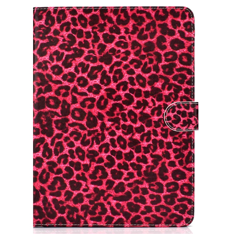 Pattern Leather Tablet Case for iPad 10.2 (2019) / iPad Pro 10.5-inch (2017) / iPad Air 10.5-inch (2019) - Red Leopard Texture-2