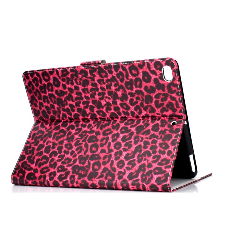 Pattern Leather Tablet Case for iPad 10.2 (2019) / iPad Pro 10.5-inch (2017) / iPad Air 10.5-inch (2019) - Red Leopard Texture-4