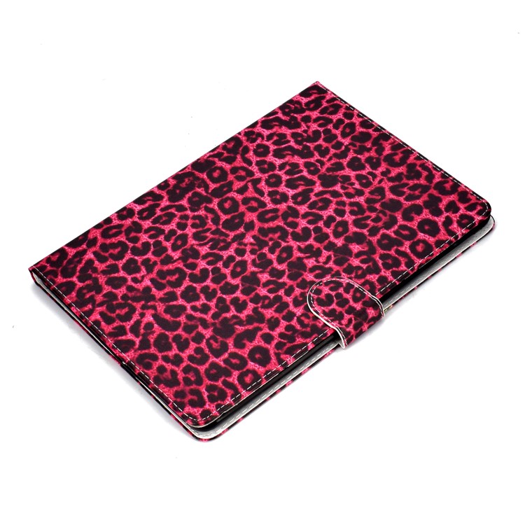 Pattern Leather Tablet Case for iPad 10.2 (2019) / iPad Pro 10.5-inch (2017) / iPad Air 10.5-inch (2019) - Red Leopard Texture-5