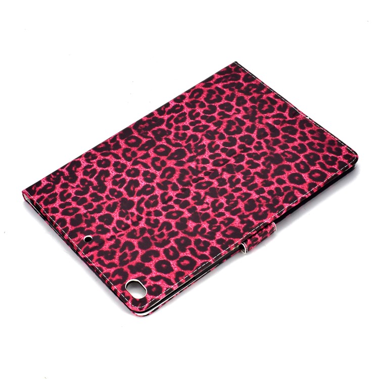 Pattern Leather Tablet Case for iPad 10.2 (2019) / iPad Pro 10.5-inch (2017) / iPad Air 10.5-inch (2019) - Red Leopard Texture-6
