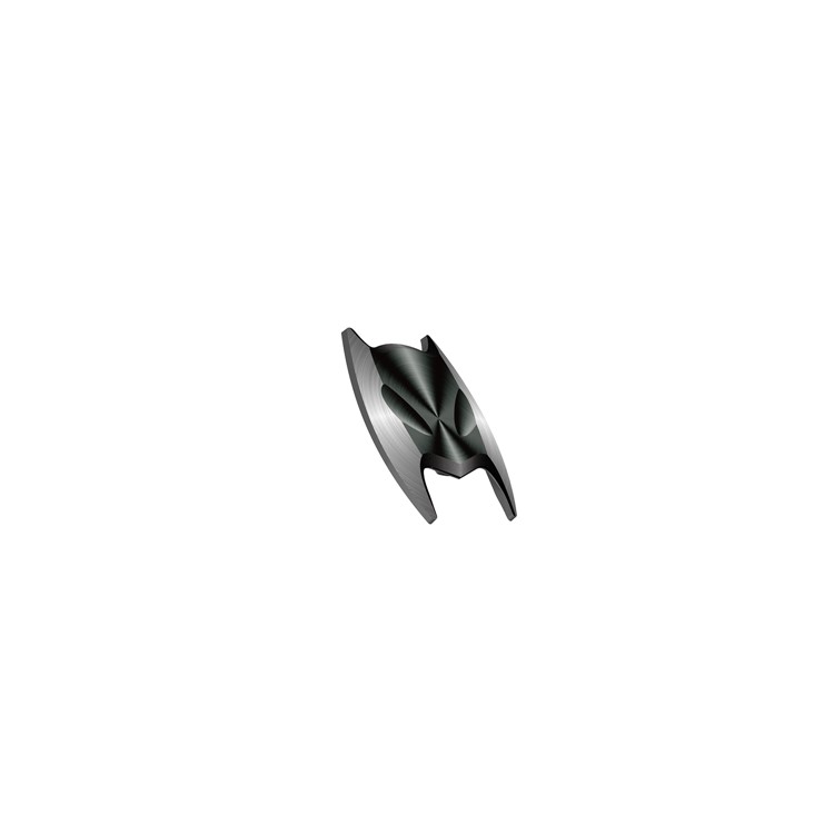 R-JUST X-Shaped Luminous Batman Magnetic Metal Phone Cover for iPhone 11 6.1 inch-3