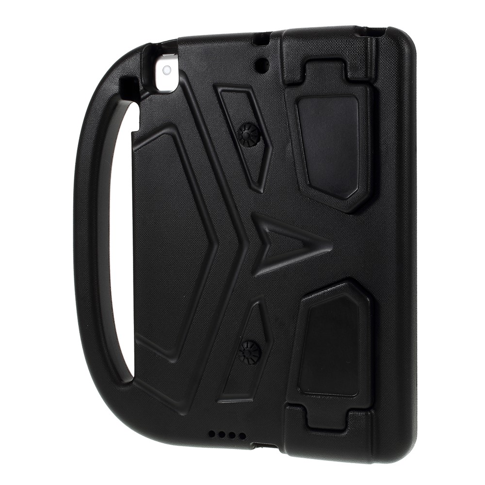 Sparrow Em Forma De Punho Embutido Kickstand À Prova De Choque EVA Tablet Embutir Casca Tablet Tampa Para Ipad 10.2 (2021) / (2020) / (2019) - Preto-4