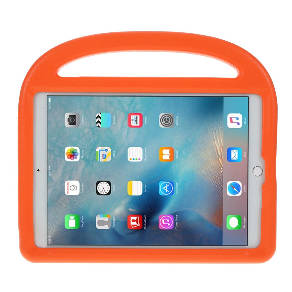 Kackstand A Forma Di Passero Incorporato Kackstand Antiurto Antiurto Involucro Tablet Cover Per IPad 10.2 (2021) / (2020) / (2019) - Arancione-6