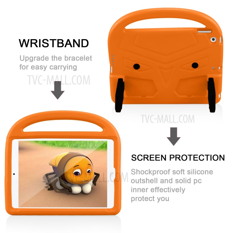 Sparrow Design Shockproof EVA Casing Shell for iPad 10.2 (2019) - Orange-7