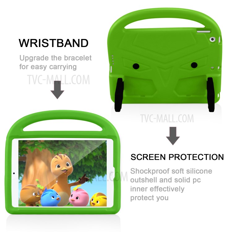 Sparrow Design Shockproof EVA Casing Shell for iPad 10.2 (2019) - Green-7