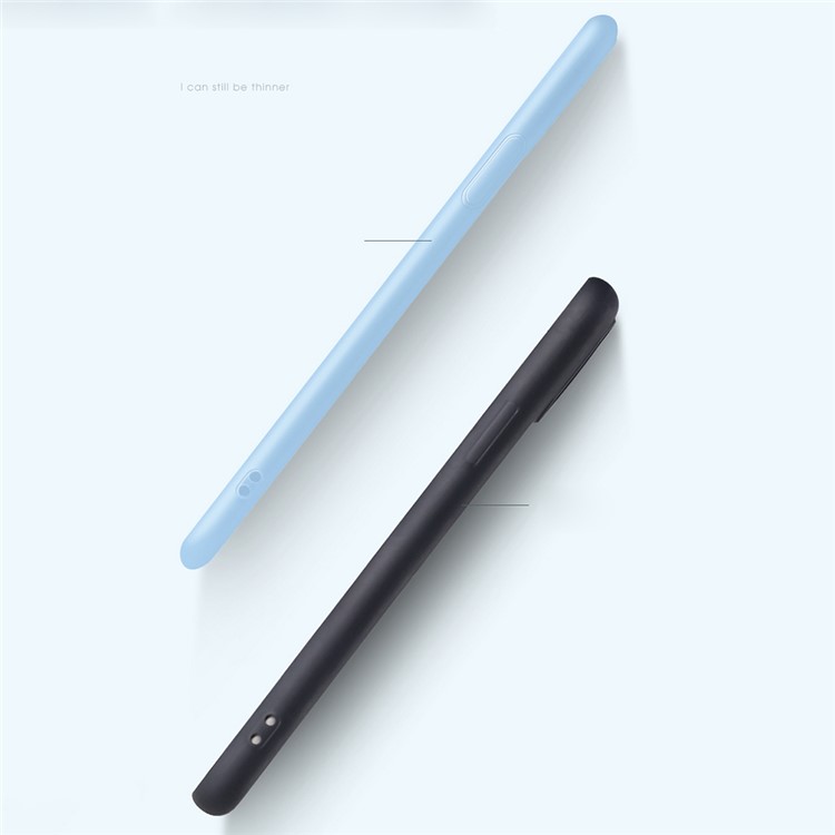Color Matte Ultra-thin Soft Shell TPU Phone Case for Apple iPhone 11 6.1 inch - Blue-3