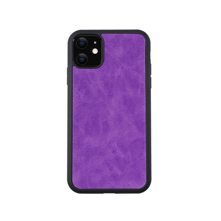 MEGSHI 007 Series Multi-functional Leather Wallet Phone Cover for Apple iPhone 11 6.1 inch - Purple-2