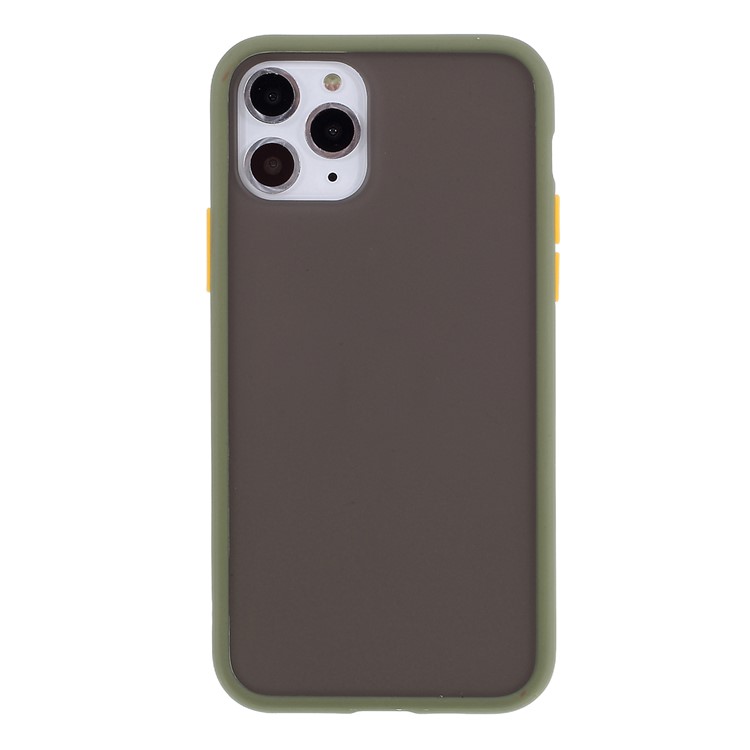 Matte Skin Drop-resistant PC + TPU Protection Phone Case for iPhone 11 Pro 5.8 inch - Green-1