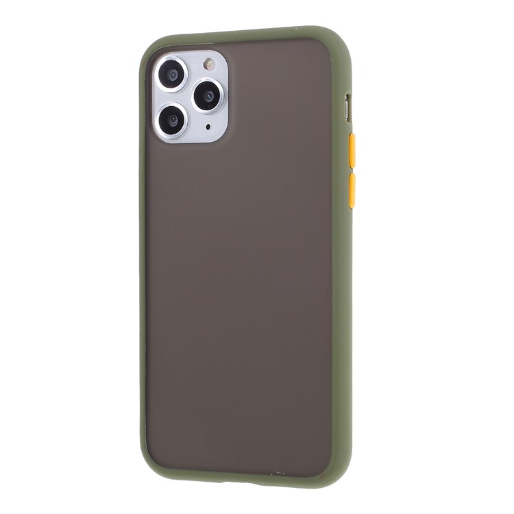 Matte Skin Drop-resistant PC + TPU Protection Phone Case for iPhone 11 Pro 5.8 inch - Green-2