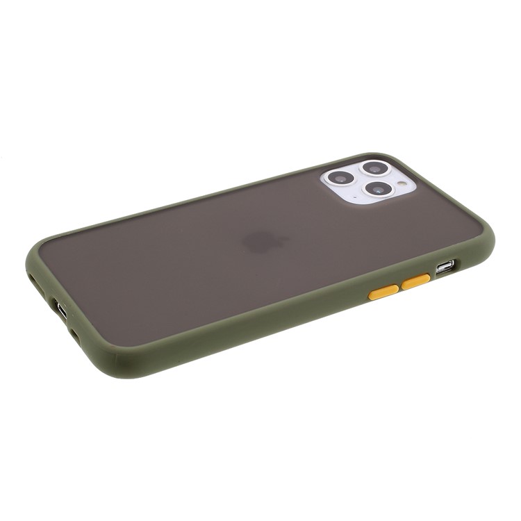 Matte Skin Drop-resistant PC + TPU Protection Phone Case for iPhone 11 Pro 5.8 inch - Green-4