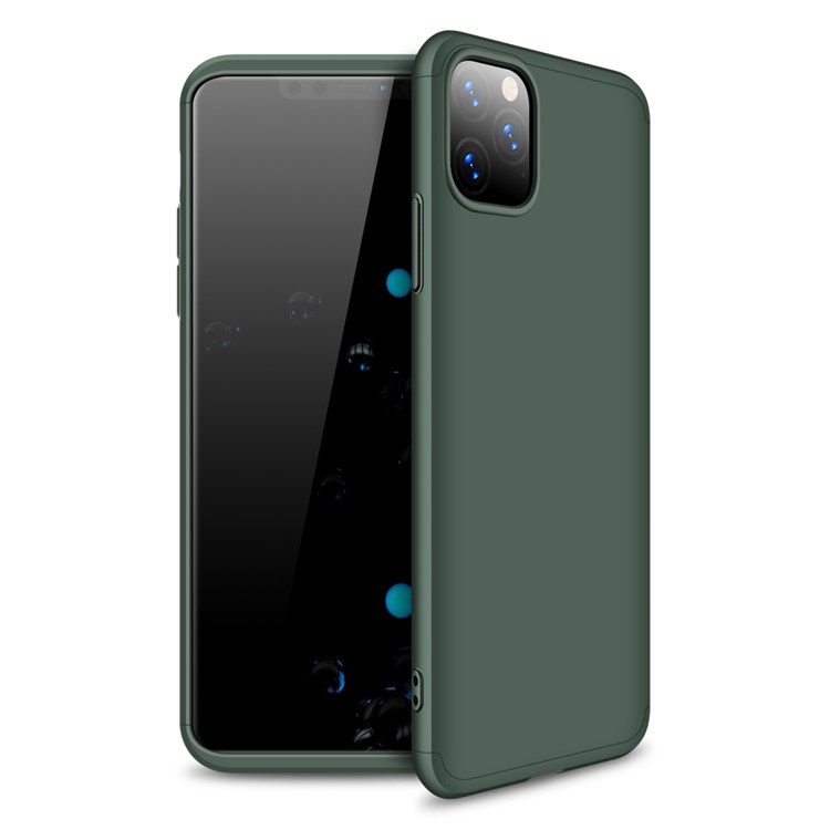 GKK Detachable 3-Piece Matte Hard PC Case for iPhone 11 Pro 5.8-inch - Green-1