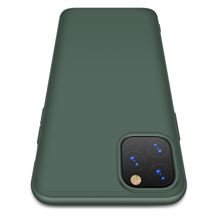 GKK Detachable 3-Piece Matte Hard PC Case for iPhone 11 Pro 5.8-inch - Green-6