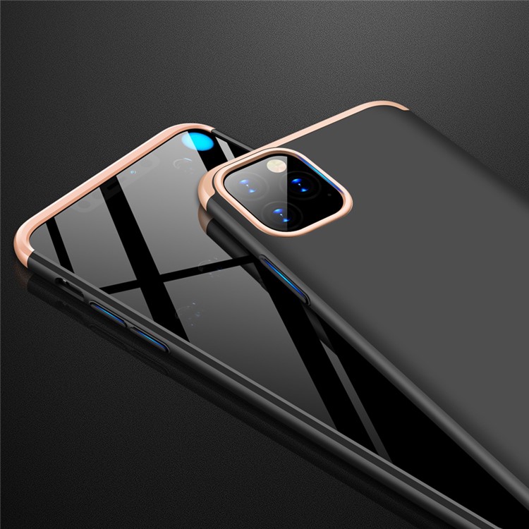 GKK Detachable 3-Piece Matte Hard PC Case for iPhone 11 Pro 5.8-inch - Gold-2
