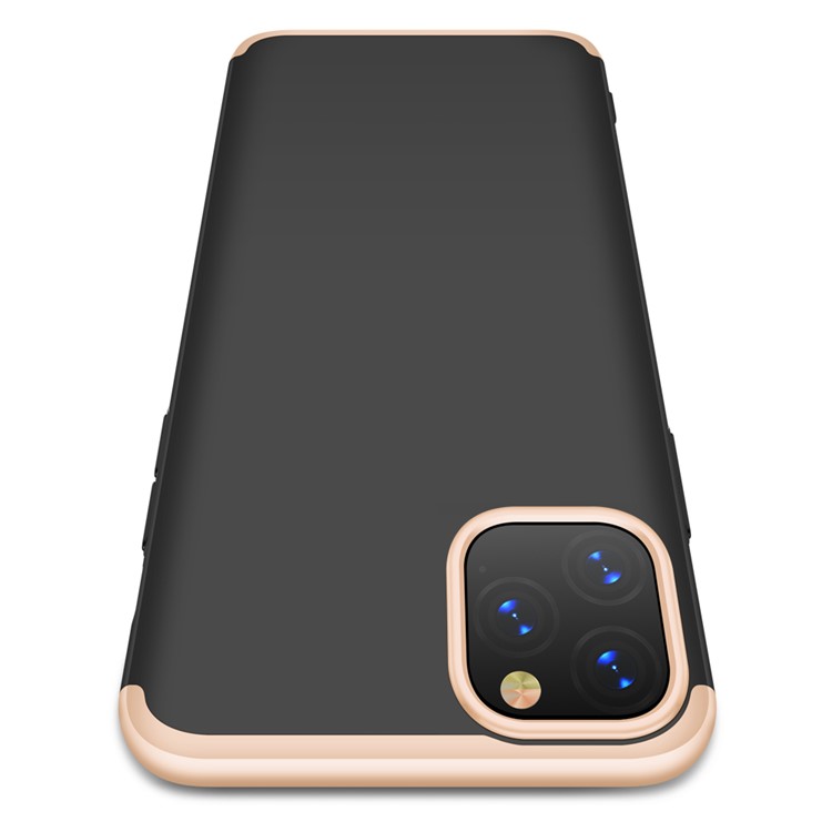 GKK Detachable 3-Piece Matte Hard PC Case for iPhone 11 Pro 5.8-inch - Gold-4