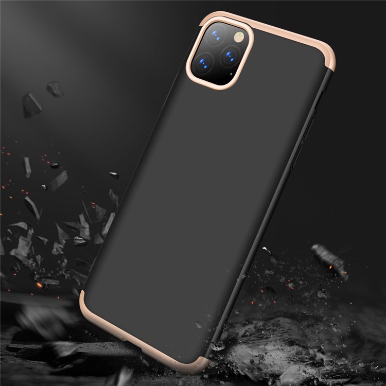 GKK Detachable 3-Piece Matte Hard PC Case for iPhone 11 Pro 5.8-inch - Gold-6