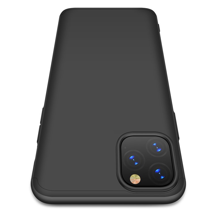 GKK Detachable 3-Piece Matte Hard PC Case for iPhone 11 Pro 5.8-inch - All Black-4