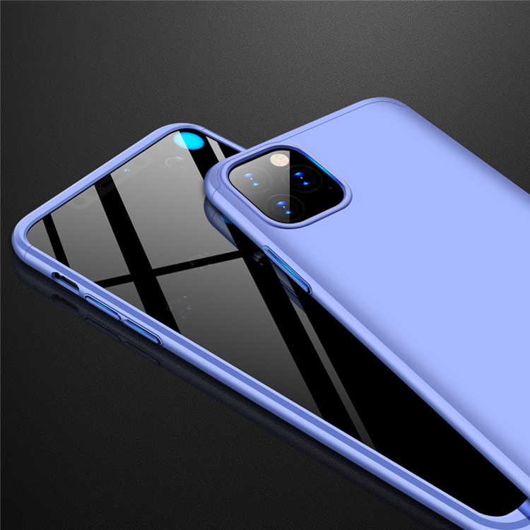 GKK Detachable 3-Piece Matte Hard PC Case for iPhone 11 Pro 5.8-inch - Purple-2