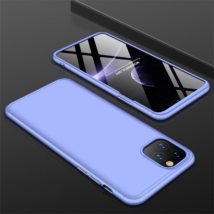 GKK Detachable 3-Piece Matte Hard PC Case for iPhone 11 Pro 5.8-inch - Purple-5