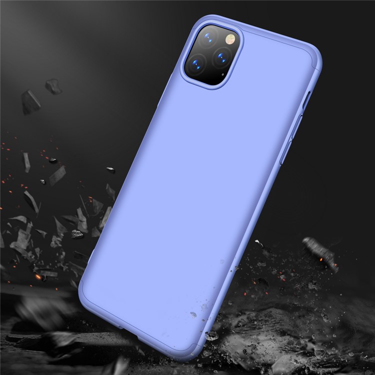 GKK Detachable 3-Piece Matte Hard PC Case for iPhone 11 Pro 5.8-inch - Purple-7