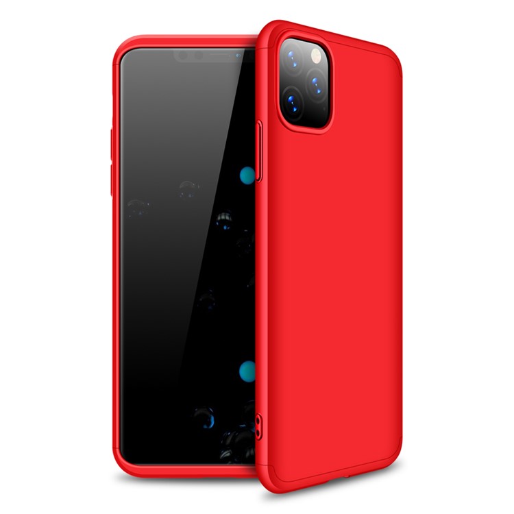 GKK Detachable 3-Piece Matte Hard PC Case for iPhone 11 Pro 5.8-inch - Red-1