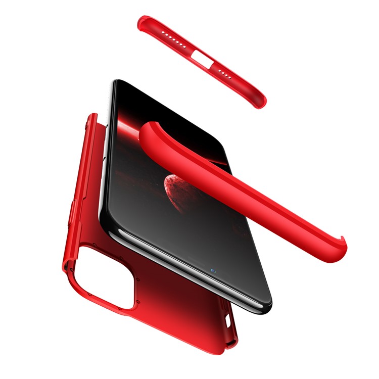 GKK Detachable 3-Piece Matte Hard PC Case for iPhone 11 Pro 5.8-inch - Red-3