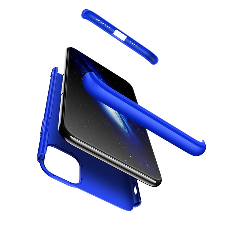 GKK Detachable 3-Piece Matte Hard PC Phone Shell Casing for iPhone 11 Pro Max 6.5-inch - Blue-3
