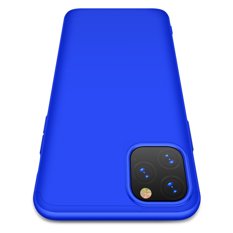 GKK Detachable 3-Piece Matte Hard PC Phone Shell Casing for iPhone 11 Pro Max 6.5-inch - Blue-4