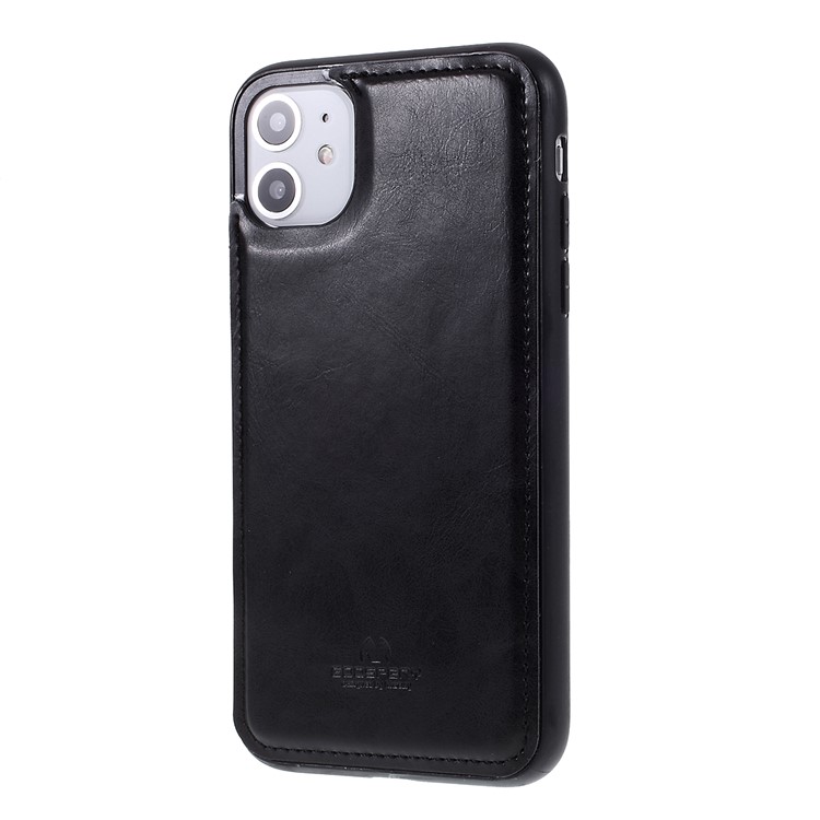 MERCURY GOOSPERY Detachable 2-in-1 PU Leather Wallet Mobile Cover for iPhone 11 6.1 inch - Black-13